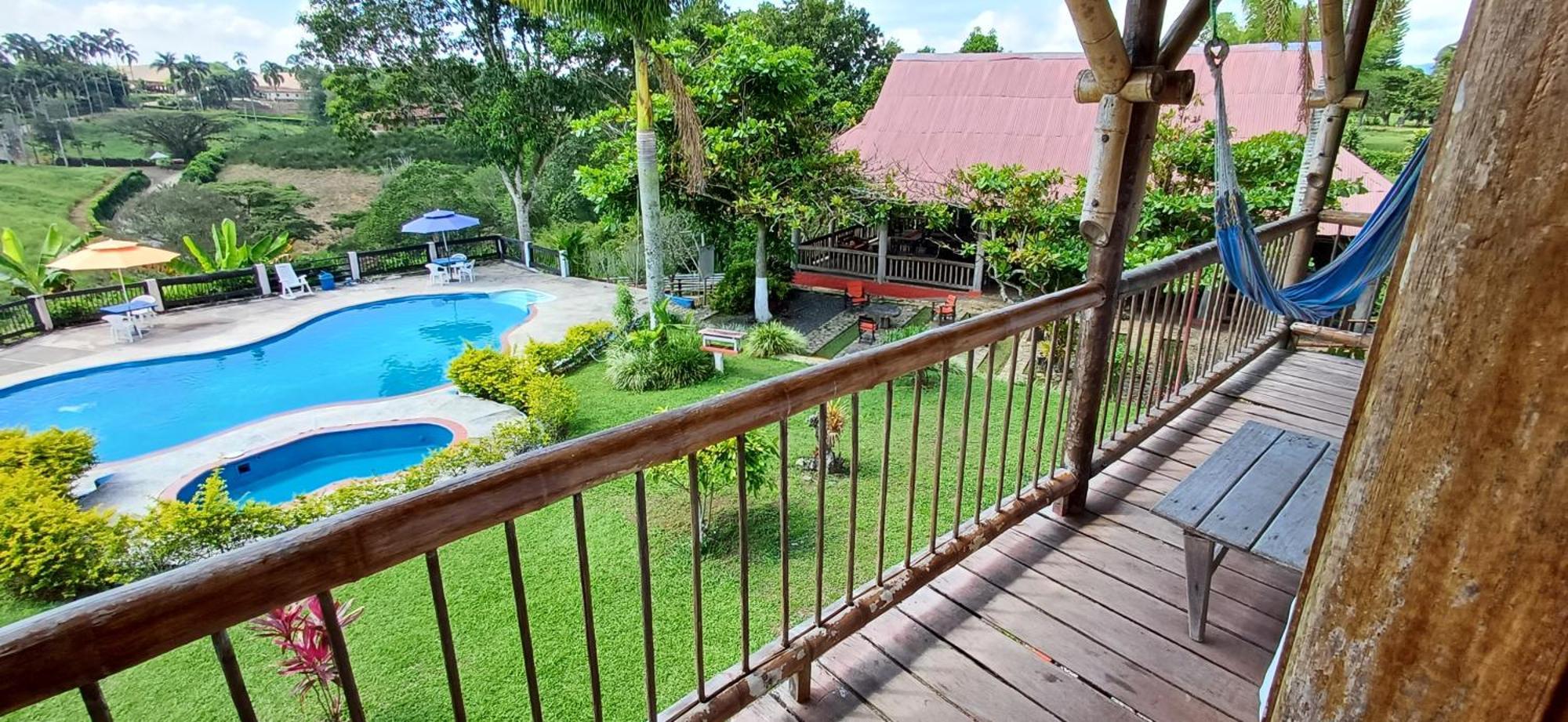 Finca Hotel Palmas Frente A Panaca Quimbaya Esterno foto